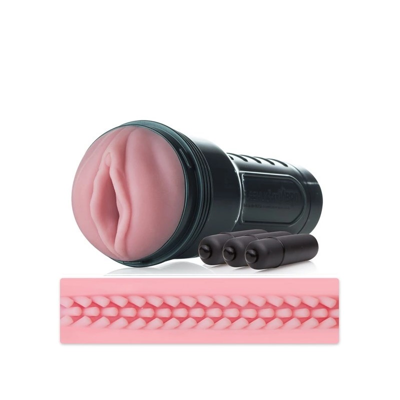 Masturbator wibrujący - Fleshlight Vibro Pink Lady Touch